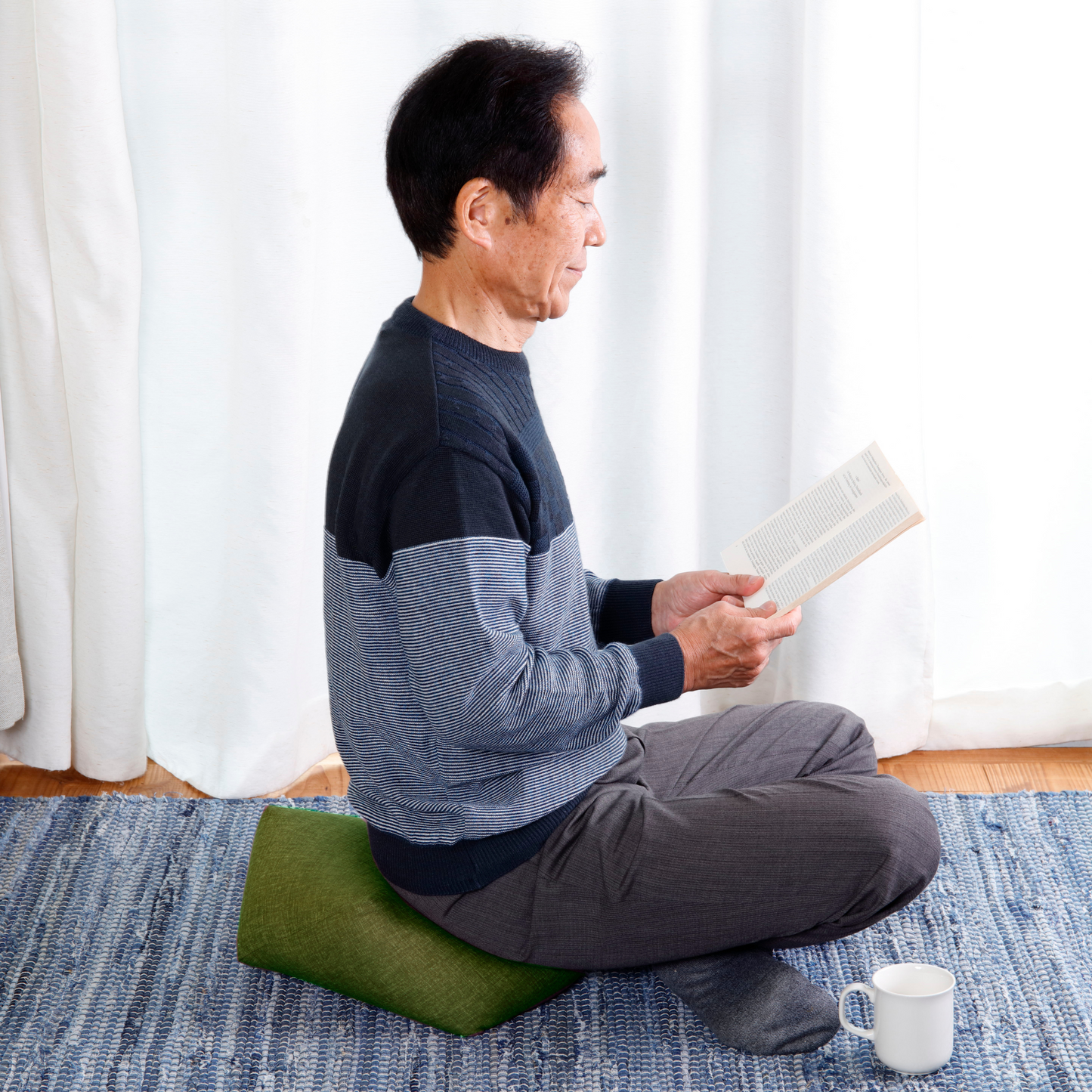 おじゃみ座布団 | 緑寿祝い(緑色) おじゃみ座布団 | 緑寿祝い(緑色)