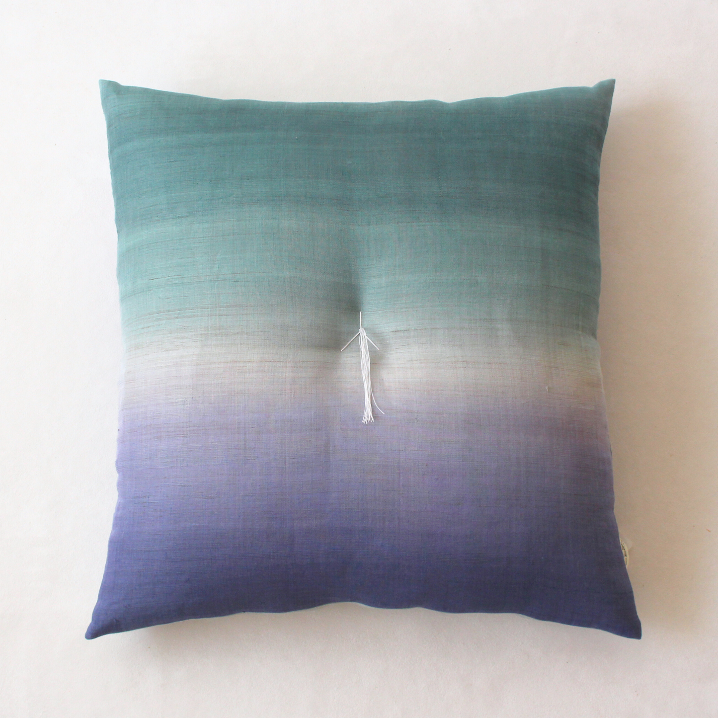 京座布団 | 引き染め(麻生地) ブルー