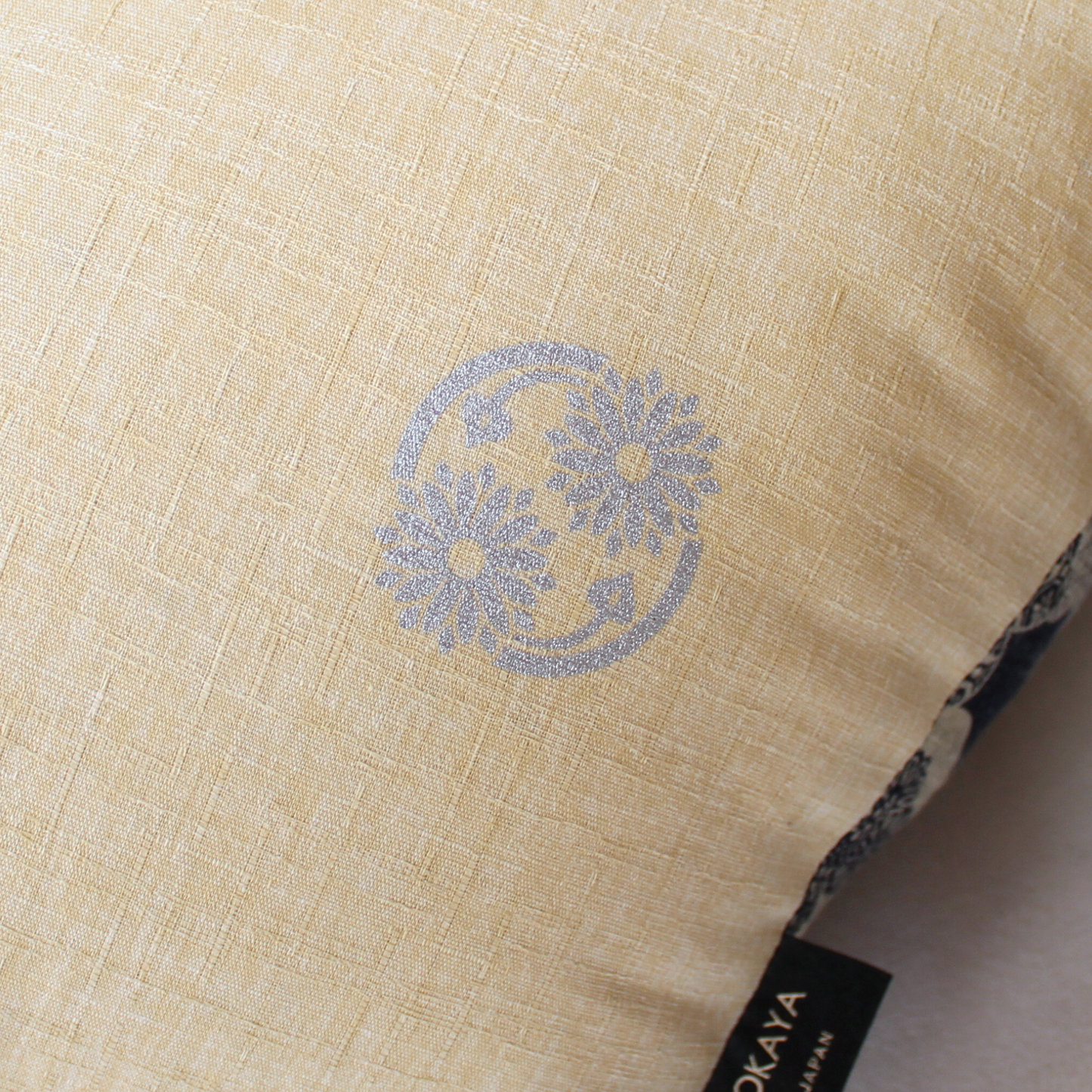 おじゃみ座布団 | 卒寿・白寿・百寿 オプション:花個紋(色:シルバー)