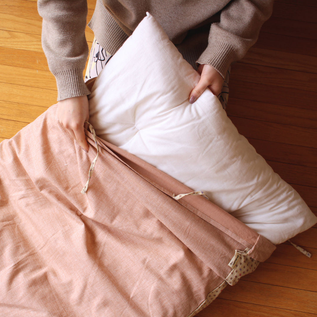 【お仕立て直し】ごろ寝敷きふとん カバーは外して、中身のごろ寝敷きふとんのみお送りください。