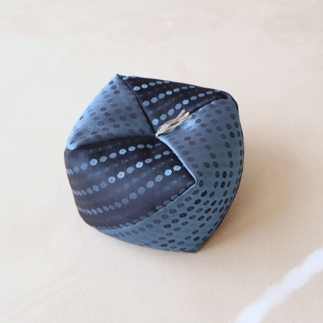 こじゃみ枕 | ジャガードポリエステル ブルー