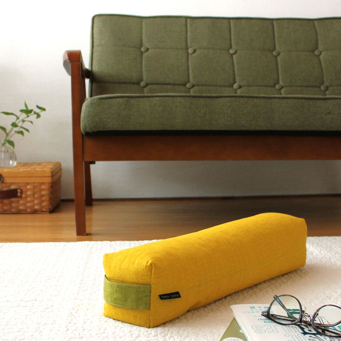 【持ち手】42.萌黄【本体】41.菜の花