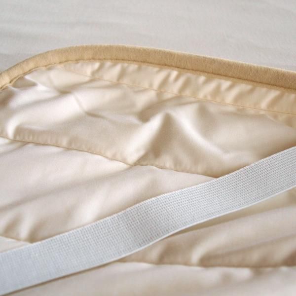 羊毛敷きパッド | メリノウール 四隅ゴム付き