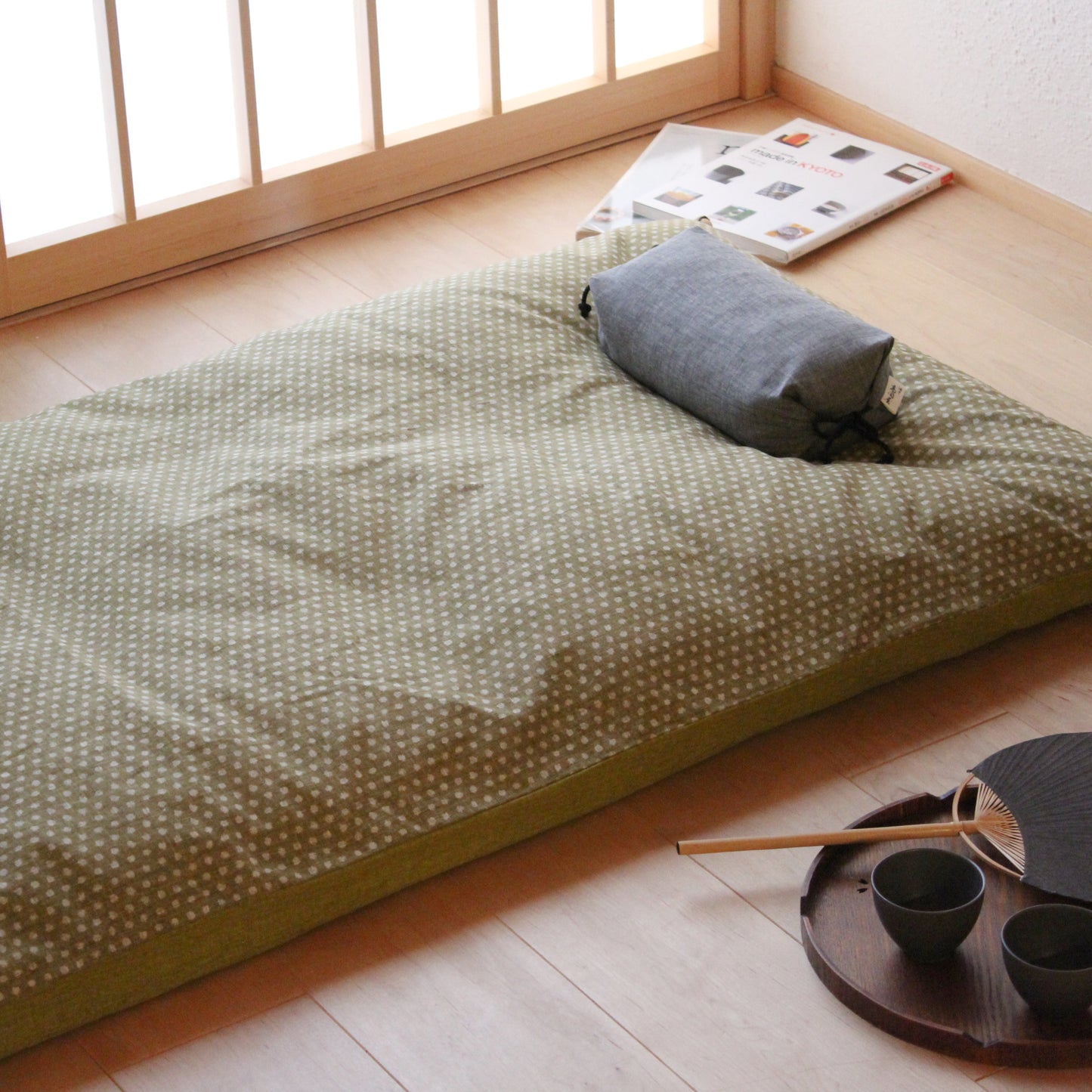 リバーシブルデザイン|あられグリーンx翁苔