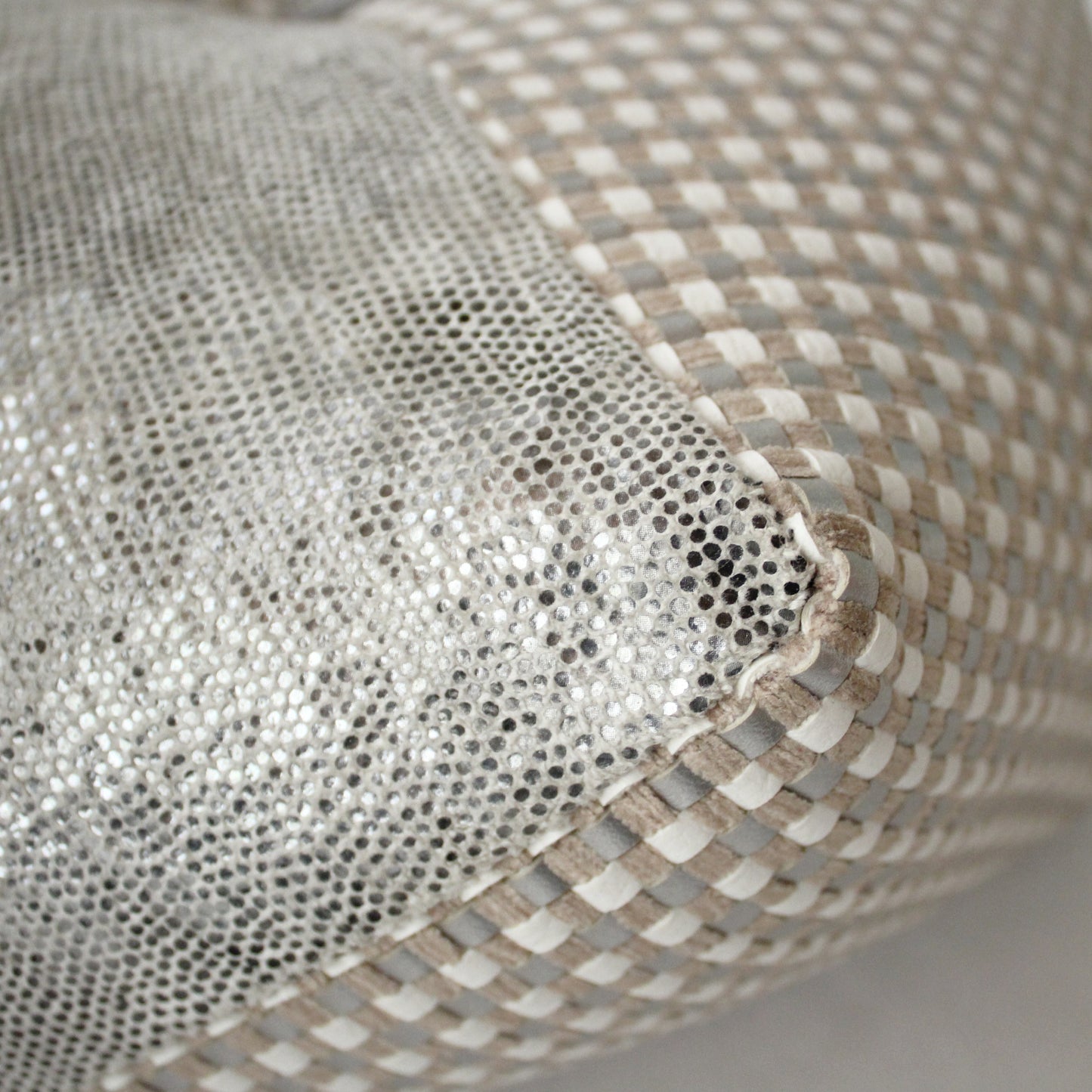 【限定シリーズ】おじゃみ座布団 | メタルチェック by CASAMANCE(カサマンス) シルバー