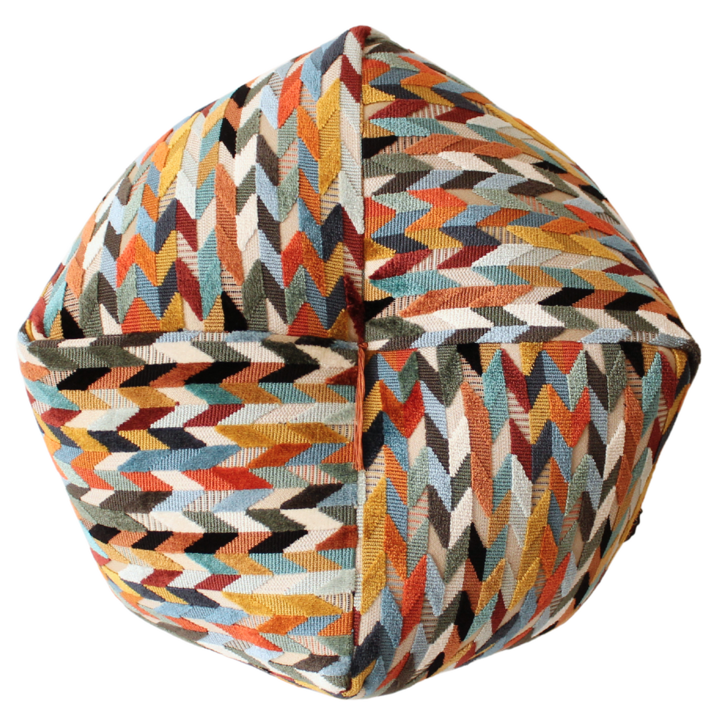 おじゃみ座布団 | irodori collection by Osborne&Little (オズボーンアンドリトル) zig zag simple