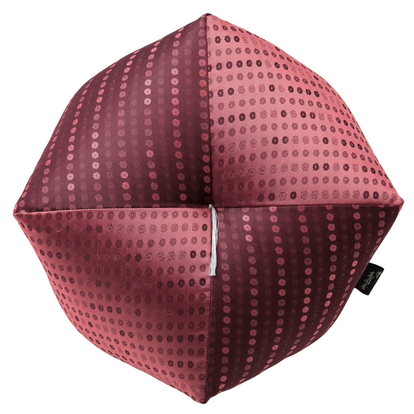 おじゃみ座布団 | ジャガードポリエステル レッド