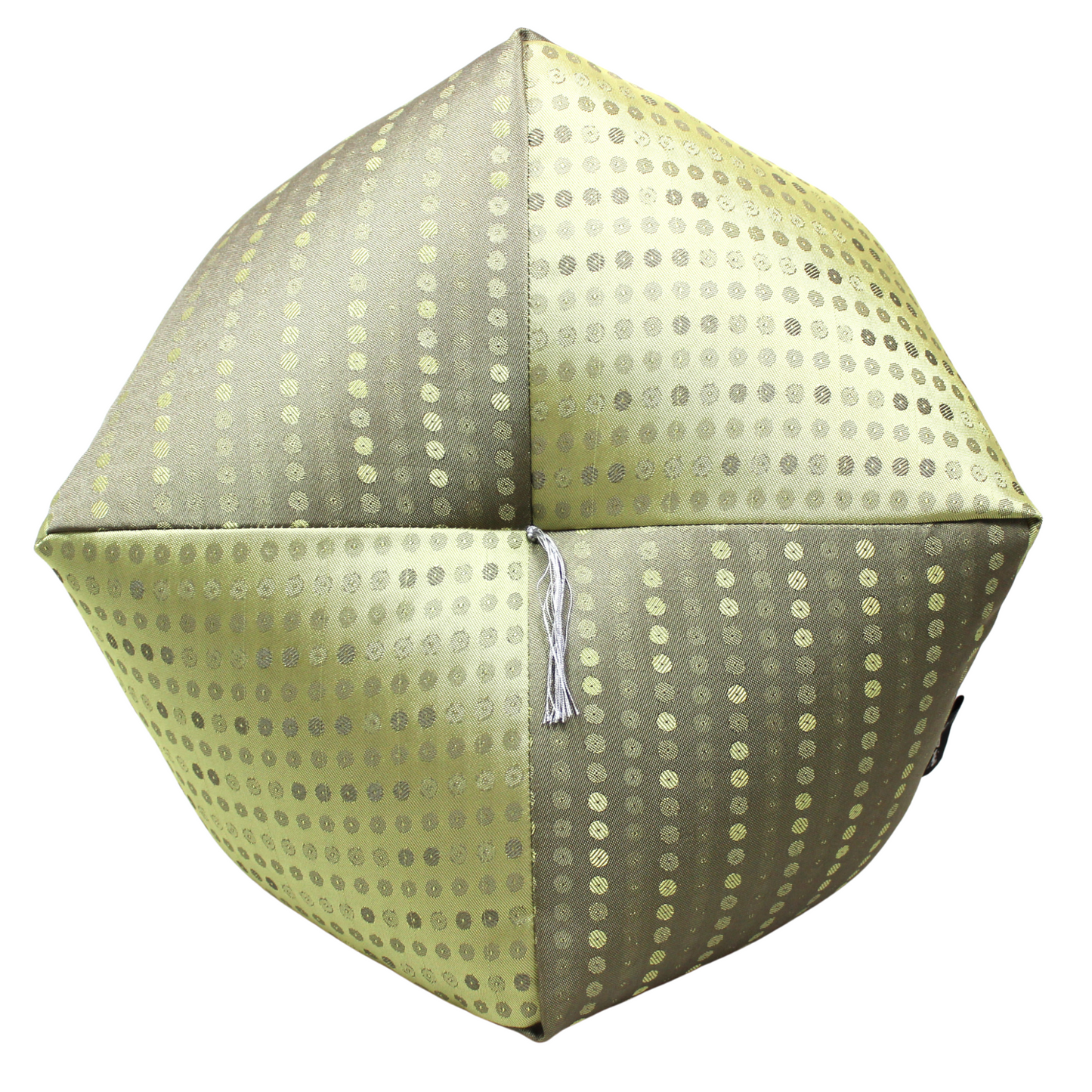 おじゃみ座布団 | ジャガードポリエステル グリーン