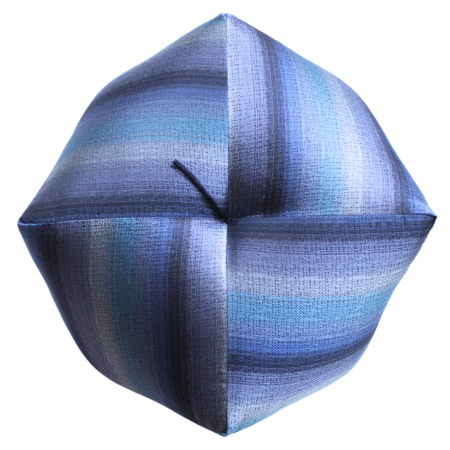 おじゃみ座布団 | 西陣織 段ぼかし藍