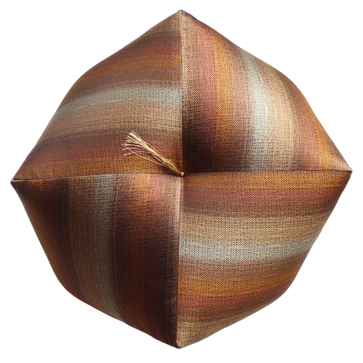 おじゃみ座布団 | 西陣織 段ぼかし 橙