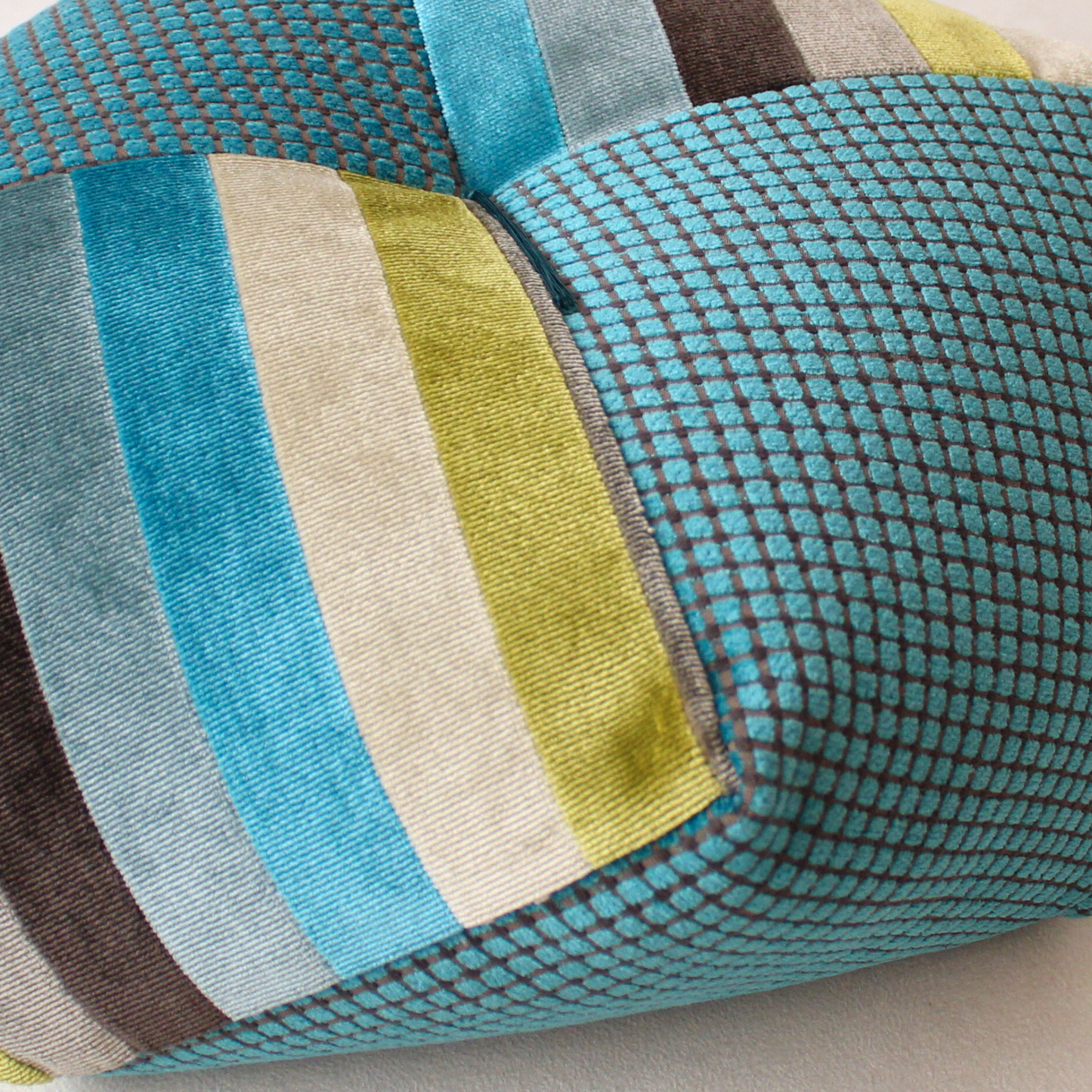 【限定シリーズ】おじゃみ座布団 | ROMO(ロモ) ブルー