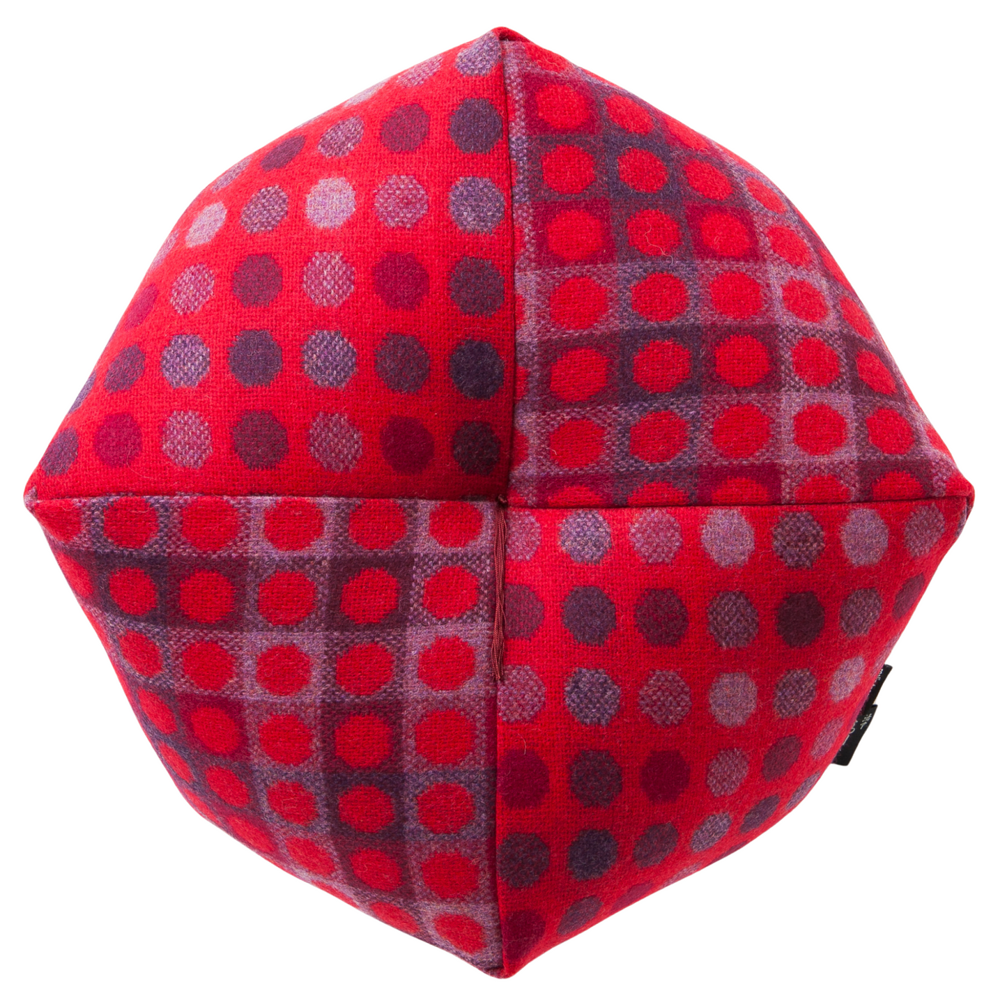 おじゃみ座布団 | ウェールズウール by Melin Tregwynt (メリント レグウィント) レッド