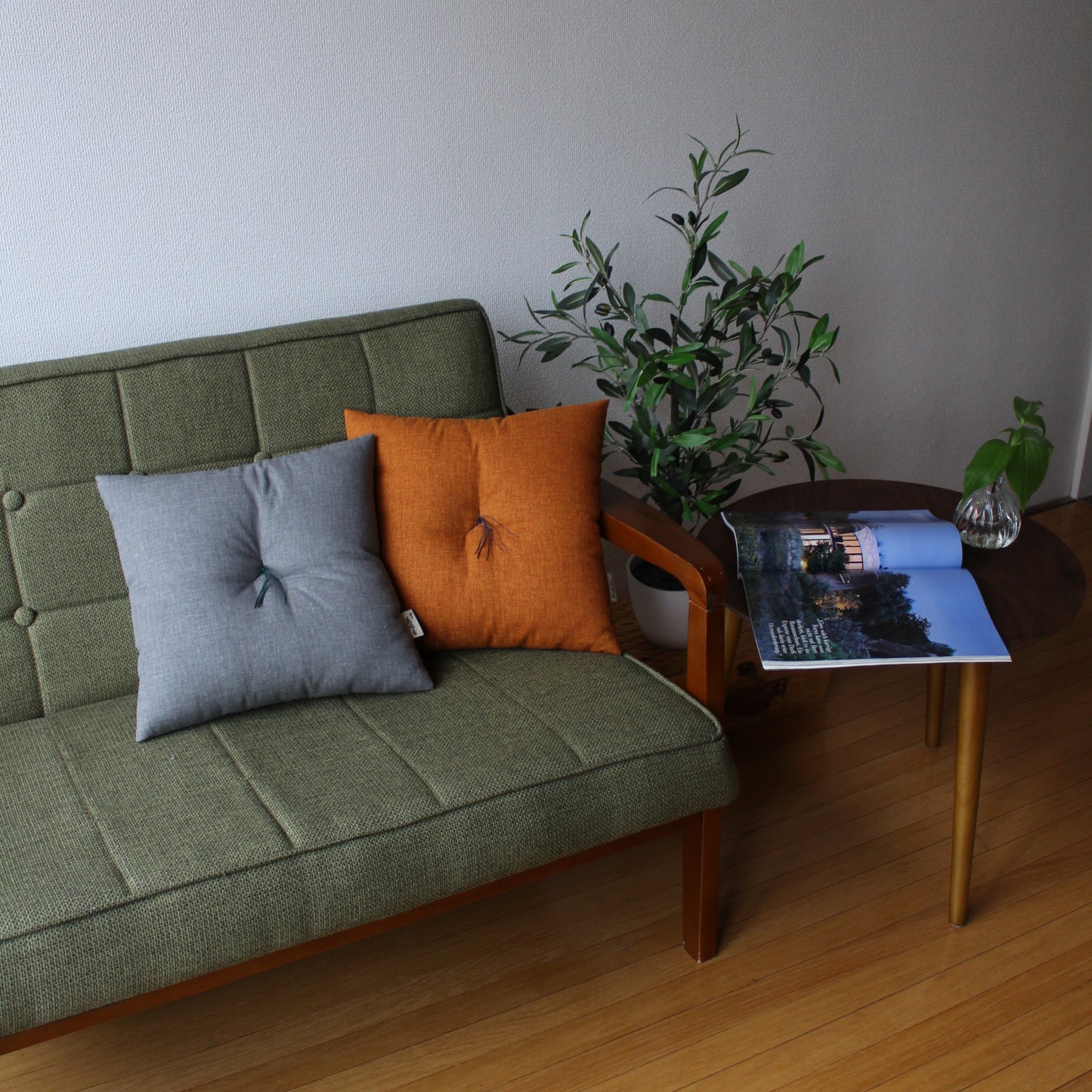 背あて布団 | 綿生地 30.紙屋紙 36.洒落柿