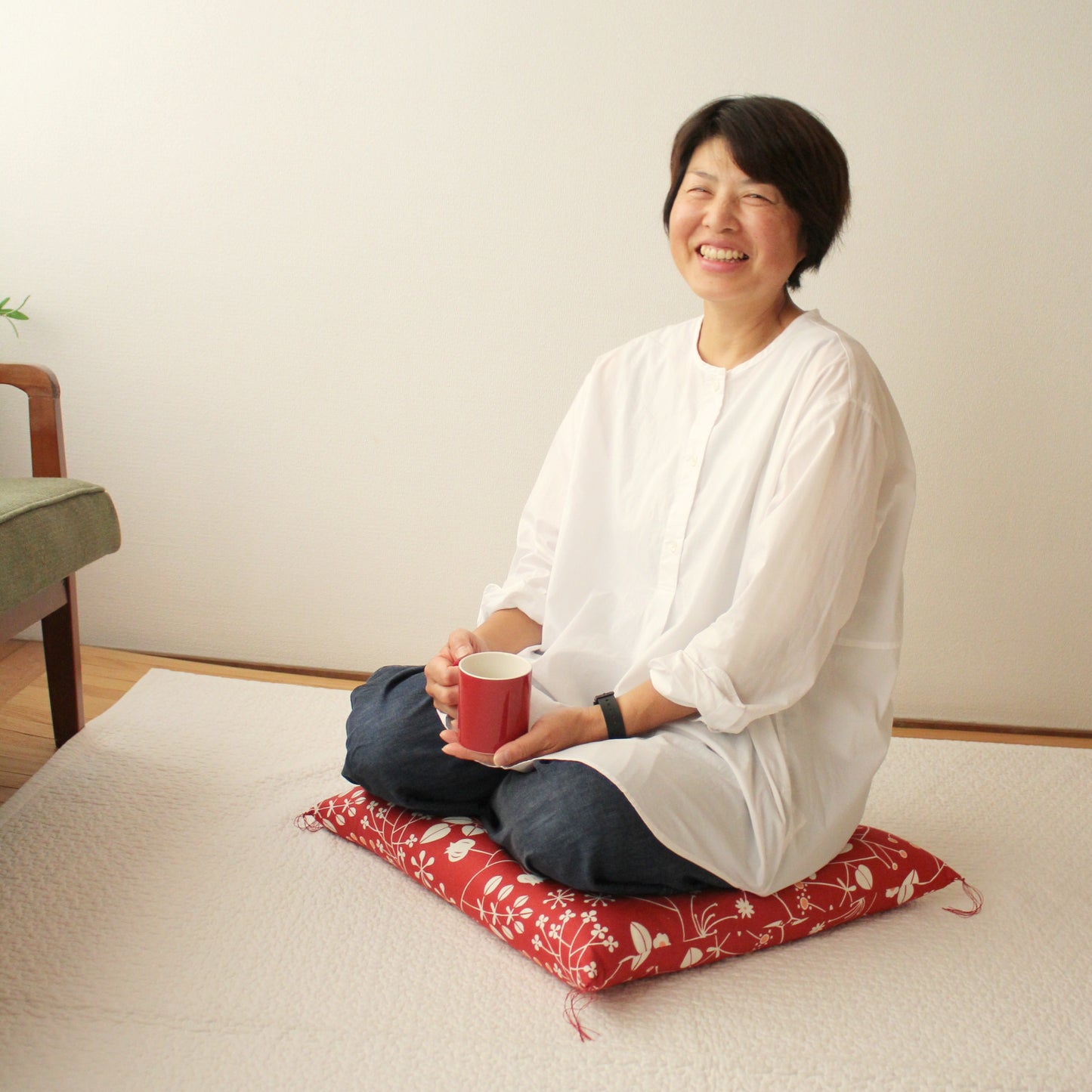 京座布団 | 綿生地(北欧調) 京座布団 | 綿生地(北欧調)