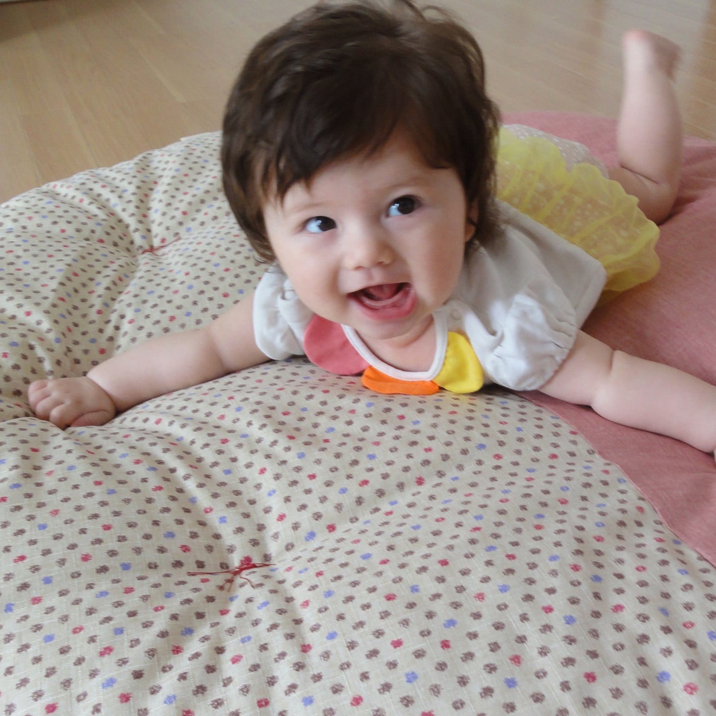 ツートンデザイン 35.薔薇 x三色あられ