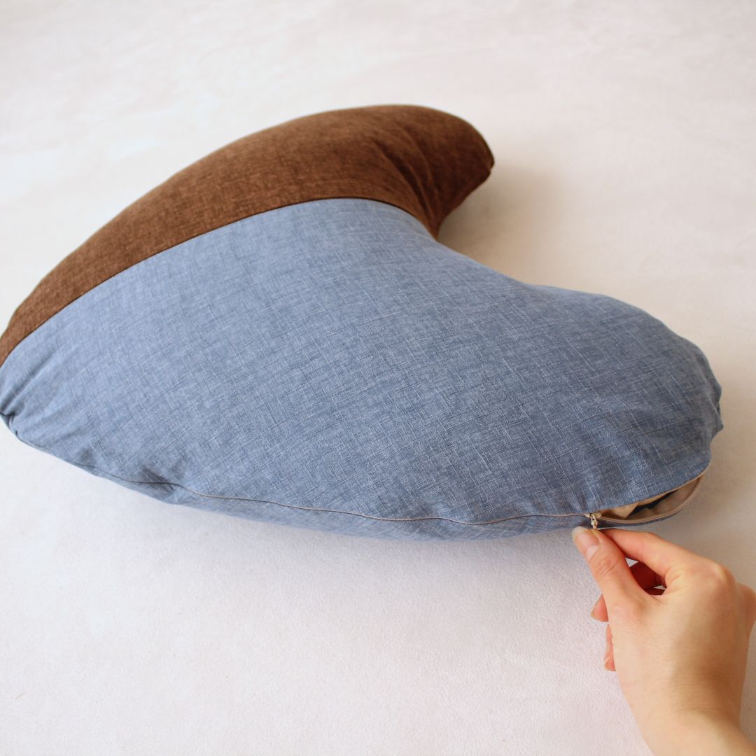 utane(うたね)| 綿生地 コンシールファスナーですっきりと