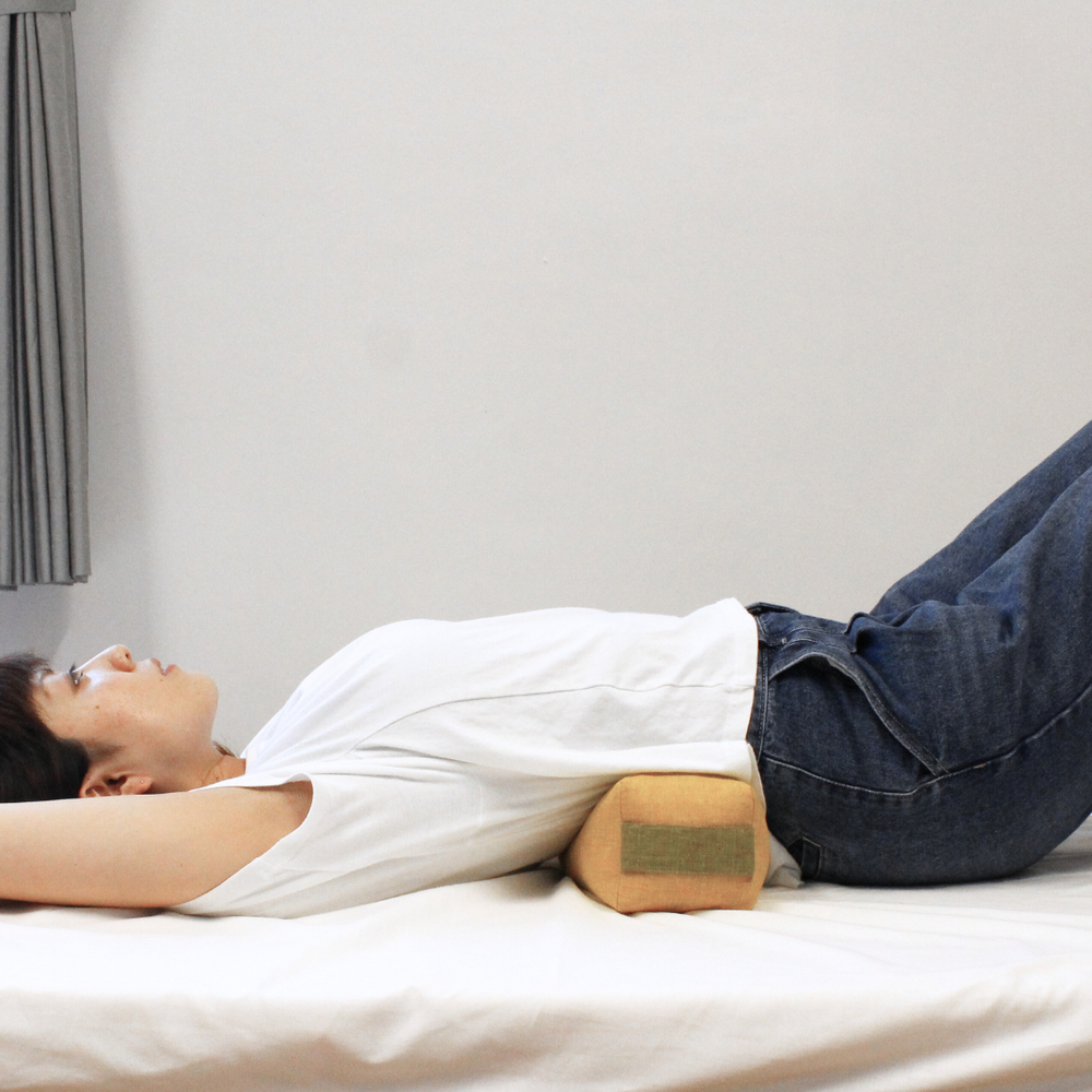 
                      
                        背中や腰のストレッチにも
                      
                    