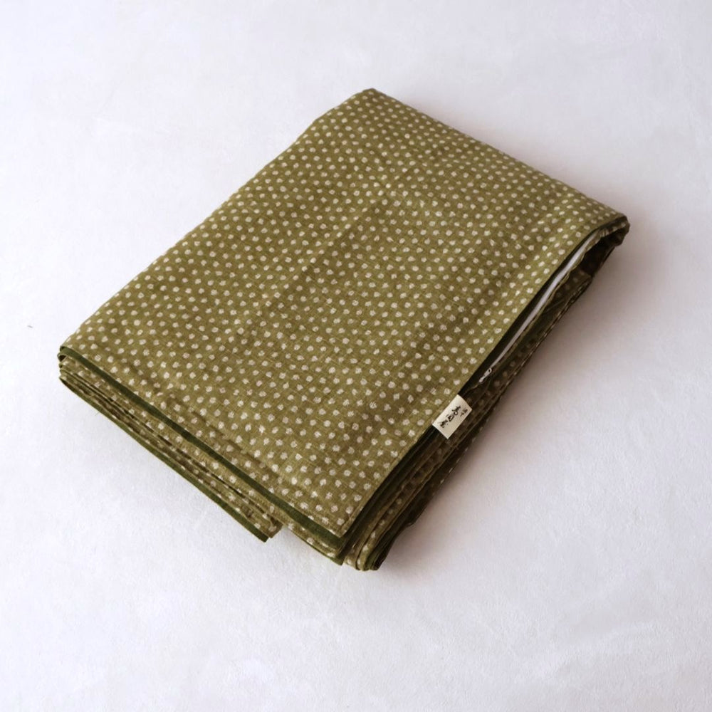 リバーシブルデザイン｜表：あられグリーン 裏：翁苔