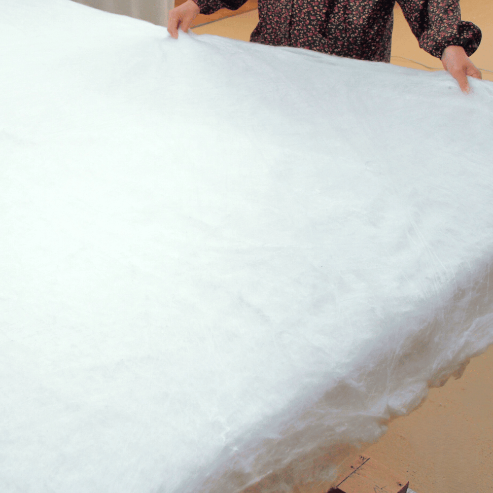 
                      
                        手引き真綿を使用しています
                      
                    