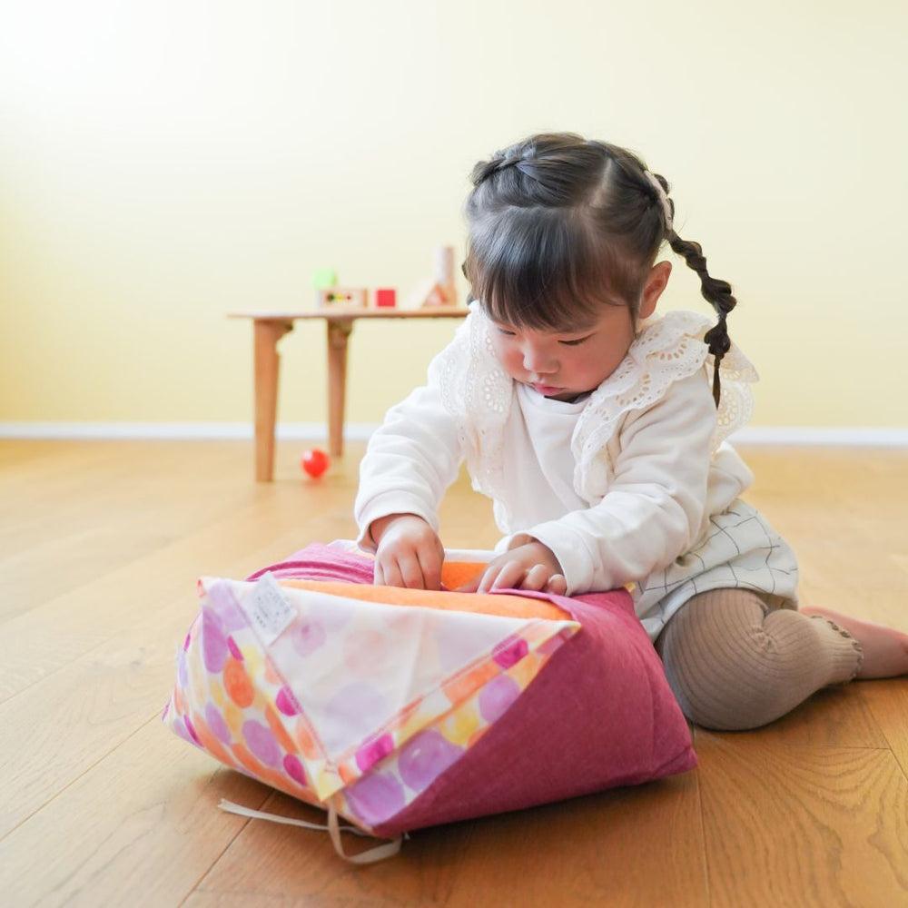 
                      
                        おじゃみキッズ習｜しゃぼんはるｘ躑躅色（カバー）
                      
                    